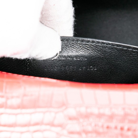 Pre-Loved Saint Laurent Small Embossed Leather Kate Tassel Crossbody - Picture 6 of 7